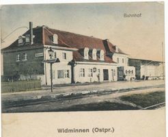 Widminnen, Kreis Lötzen Widminnen, Bahnhof IV 