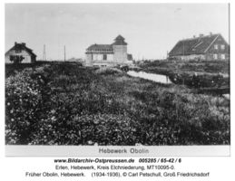 Erlen, Hebewerk, Kreis Elchniederung 