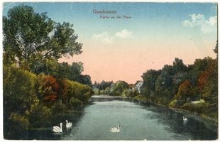 Gumbinnen, Stadt, Kreis Gumbinnen Gumbinnen, Partie an der Pissa II 
