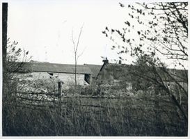 Wiesengrund (Ostpr.), Kreis Lyck Wiesengrund (Ostpr.), Haus mit Storchennest 