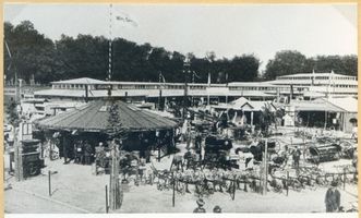 Königsberg (Pr.), Stadtkreis Königsberg Weidendamm 29-30 Königsberg (Pr.), Weidendamm, Firma Witt & Svendsen, Ausstellungsstand auf der Ostmesse Königsberg, Ostmesse