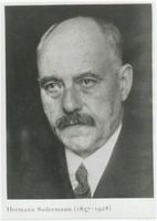  Ganz Ostpreußen, Hermann Sudermann, Schriftsteller und Dramatiker Ostpreußische Schriftsteller und Dichter