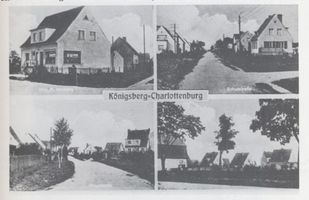 Charlottenburg Stadtkr. Königsberg, Stadtkreis Königsberg Charlottenburg Stadtkr. Königsberg, Schulstraße, Kolonialwarengeschäft Paul Weiberg Königsberg, Stadtbezirk Charlottenburg
