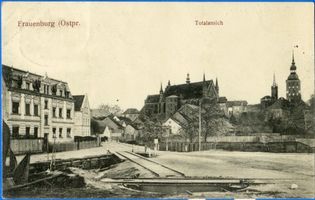 Frauenburg, Kreis Braunsberg Frauenburg, Ortsansicht II Фрауэнбург, вид местечка, II