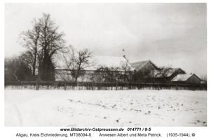 Allgau, Kreis Elchniederung 