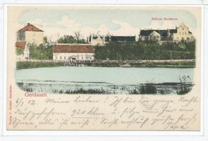 Gerdauen, Stadt und Bahnstation, Kreis Gerdauen 