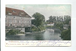 Braunsberg Kr. Braunsberg, Kreis Braunsberg Braunsberg, Passarge und Amtsmühle 