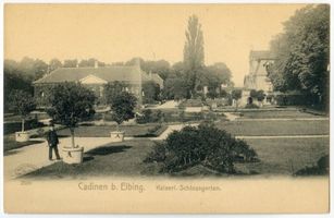 Cadinen, Kreis Elbing Cadinen, Kaiserlicher Schloßgarten 
