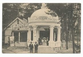Tilsit, Stadt, Stadtkreis Tilsit Tilsit, Park Jakobsruh, Gewerbeausstellung, Sekt-Kellerei von Georg Brinkmann, Tilsit Tilsit, Park Jakobsruh, Gewerbeausstellung 1905