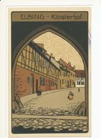Elbing, Stadt, Stadtkreis Elbing Elbing, Klosterhof Эльбинг, монастырский двор