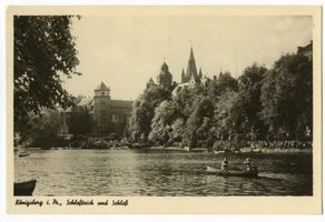 Königsberg (Pr.), Stadtkreis Königsberg Königsberg (Pr.), Schloßteich und Schloß II - 1 Königsberg, Schloßteich