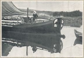  Ostpreußen wo?, Holztransport per Schiff Восточная Пруссия, где?, перевозка леса судном