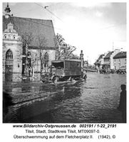 Tilsit, Stadt, Stadtkreis Tilsit Fletcherplatz