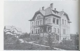 Königsberg (Pr.), Stadtkreis Königsberg Goethestraße 8 Königsberg, Amalienau, Goethestraße 8,  Villa Liebeck  Königsberg, Stadtteil Amalienau