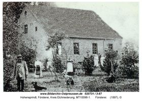 Hohensprindt, Försterei, Kreis Elchniederung 