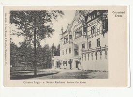 Cranz Kr. Samland, Ort, Kreis Samland Cranz Kr. Samland, Grosses Logir - und Neues Kurhaus, III 