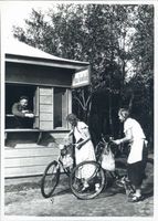  Kurische Nehrung, Grenze Deutschl.-Litauen, Passkontrolle 