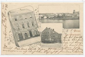 Gerdauen, Stadt und Bahnstation, Kreis Gerdauen 