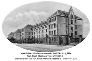 Tilsit, Stadt, Stadtkreis Tilsit Stolbecker Straße 106-107