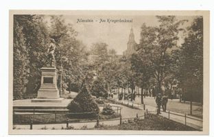 Allenstein, Stadtkreis Allenstein Allenstein, Am Kriegerdenkmal 