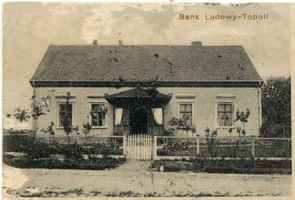 Portschweiten, Kreis Stuhm Portschweiten, Bank Ludowy Topoll 