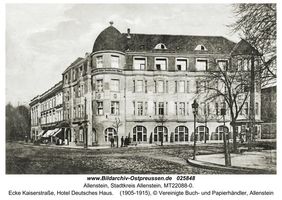 Allenstein, Stadtkreis Allenstein Kaiserstraße