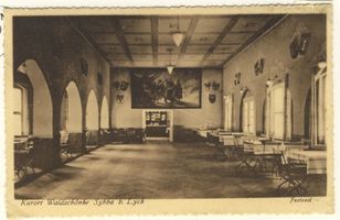 Walden, Ort mit Försterei und Bahnstation, Kreis Lyck 