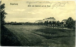 Angerburg Kr. Angerburg, Stadt, Kreis Angerburg Bahnhofstraße
