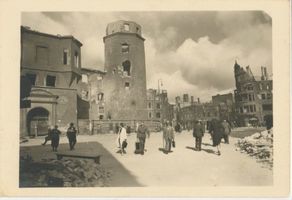 Königsberg (Pr.), Stadtkreis Königsberg Königsberg (Pr.), Schloß nach der Zerstörung, Nordseite Königsberg, Zweiter Weltkrieg und das Ende