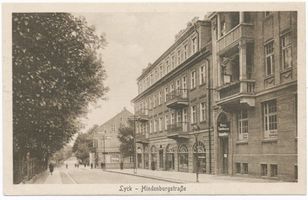 Lyck, Stadt, Kreis Lyck Hindenburgstraße Lyck, Hindenburgstraße I 