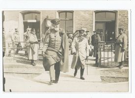 Lötzen, Stadt, Kreis Lötzen Lötzen, Miltär mit Generalfeldmarschall von Hindenburg 