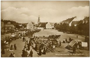 Ebenrode, Stadt, Kreis Ebenrode Stallupönen, Wochenmarkt 