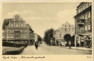Lyck, Stadt, Kreis Lyck Hindenburgstraße Lyck, Hindenburgstraße VI Лык, Гинденбургштрассе, VI