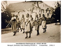 Mensguth, Gemeinde, Kreis Ortelsburg 