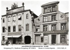 Königsberg (Pr.), Stadtkreis Königsberg Vorderroßgarten