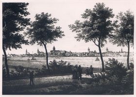 Königsberg (Pr.), Stadtkreis Königsberg Königsberg (Pr.), Stadtansicht, Gemälde II Königsberg, Schloßteich