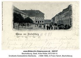 Bischofsburg, Stadt, Kreis Rößel 