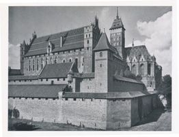 Marienburg, Westpr., Kreis Marienburg Marienburg i. Westpr., Hochschloß von Südosten Marienburg, Schloß