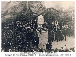 Mensguth Dorf, Kreis Ortelsburg  