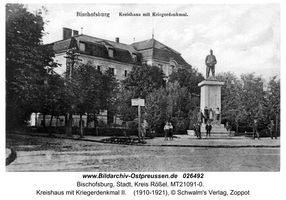 Bischofsburg, Stadt, Kreis Rößel 