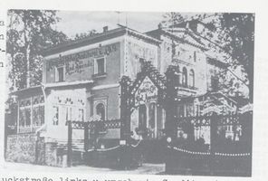 Königsberg (Pr.), Stadtkreis Königsberg Hufenallee Königsberg, Hufenallee Ecke Gluckstraße,  Adamsohnsche Villa, Conditorei Amende Königsberg, Gaststätten, Restaurants und Kaffees