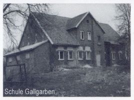Gallgarben, Kreis Samland Gallgarben, Schule Галлгарбен, школа