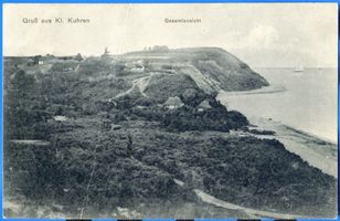 Klein Kuhren, Kreis Samland Klein Kuhren, Dorf mit Wachtbudenberg XVI 
