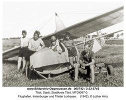 Tilsit, Stadt, Stadtkreis Tilsit   Tilsit, Flugplatz Teichort