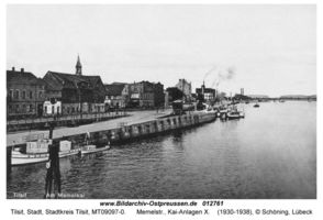 Tilsit, Stadt, Stadtkreis Tilsit Memelstraße