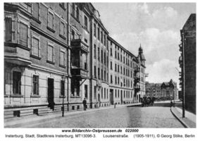 Insterburg, Stadt, Stadtkreis Insterburg Luisenstraße