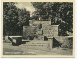 Gehlenburg, Kreis Johannisburg Gehlenburg, Jahndenkmal 