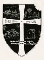  Kreis Neidenburg - Soldau,  Erinnerungswappen  район Найденбург — Зольдау, «памятный герб»