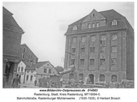 Rastenburg, Stadt, Kreis Rastenburg Bahnhofstraße