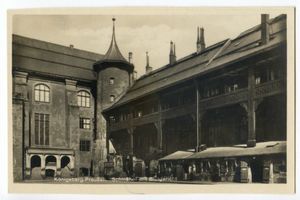 Königsberg (Pr.), Stadtkreis Königsberg Königsberg (Pr.), Schloßhof mit Blutgericht VII Кёнигсберг (Пр.), Замковый двор с «Кровавым судом», VII